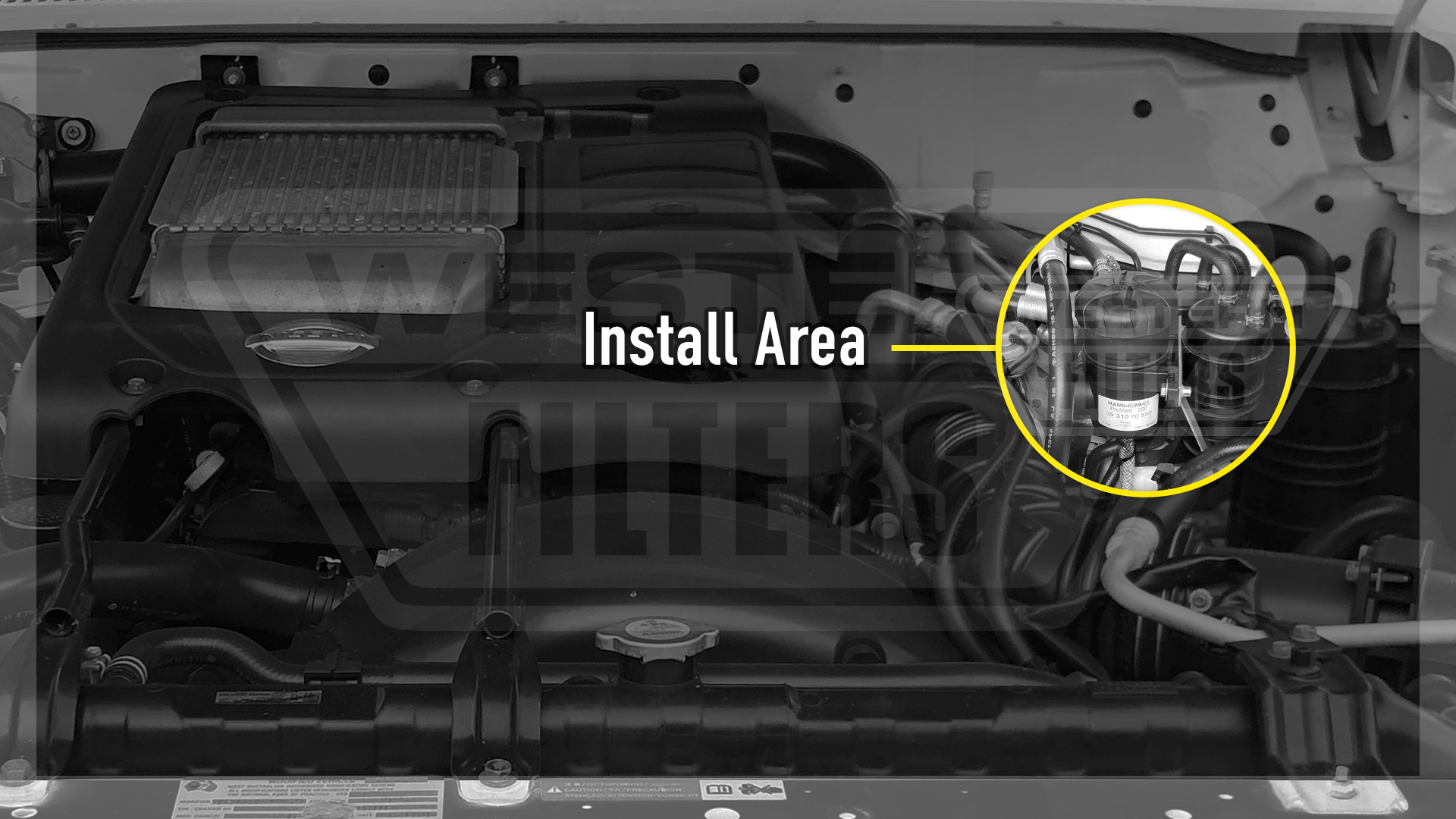 Western Filters Provent 200 For Nissan Patrol GU 3.0L ZD30DDTi 2012 - 2016