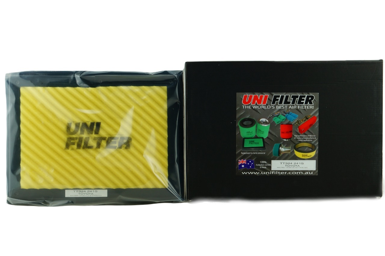 Toyota Hilux 2.7L TGN121R / 4.0L GGN120, 125 10/15 - On Unifilter Performance Air Filter