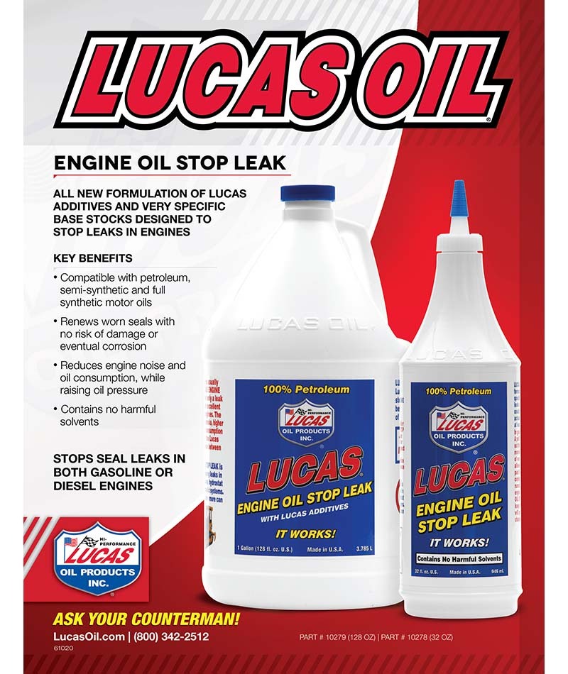 Lucas Engine Oil Stop Leak - Stops Leaks and Smoke 3.785L