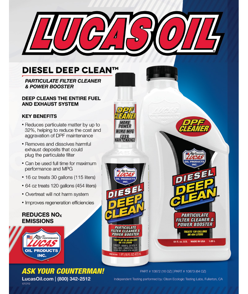 Lucas Diesel Deep Clean Particulate Filter Cleaner (DPF) & Power Booster 473ml
