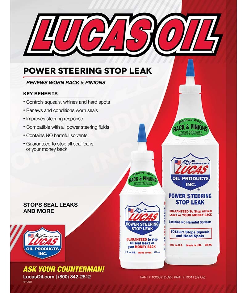 Lucas Power Steering Stop Leak - Guaranteed to Stop Seal Leaks 946ml 
