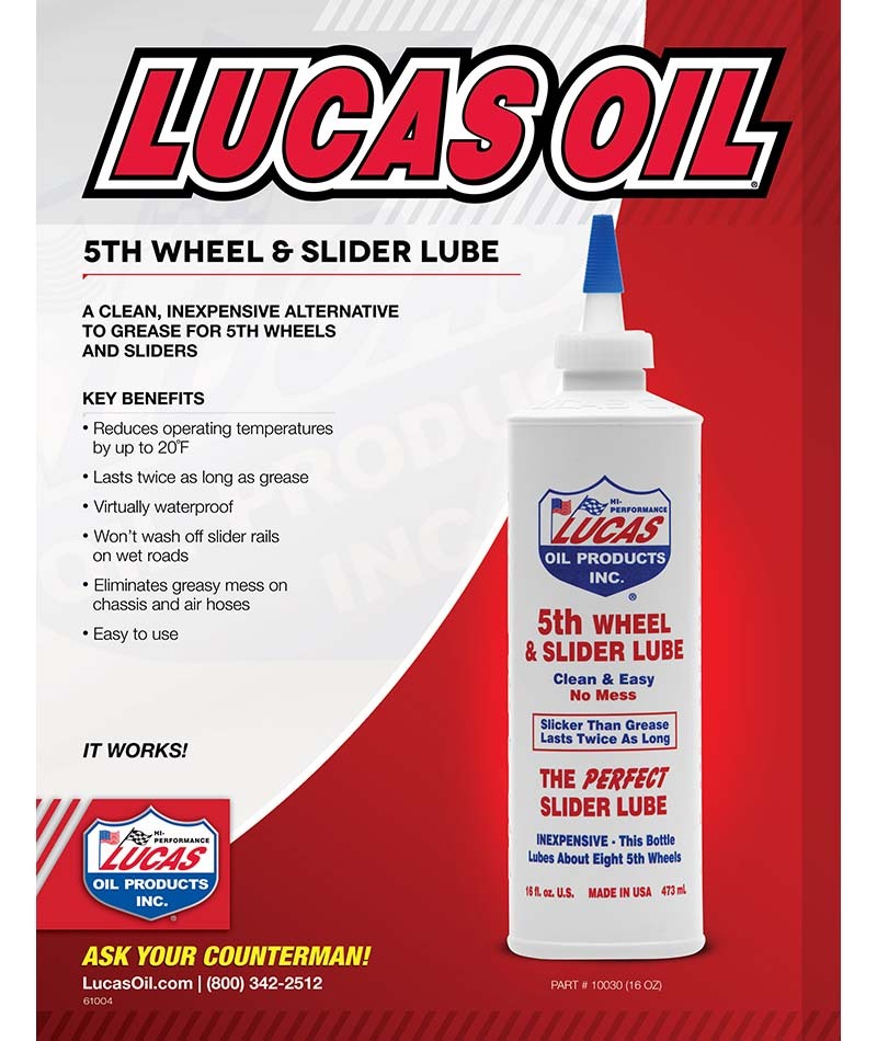Lucas 5th Wheel and Slider Lube, No Mess 473ml
