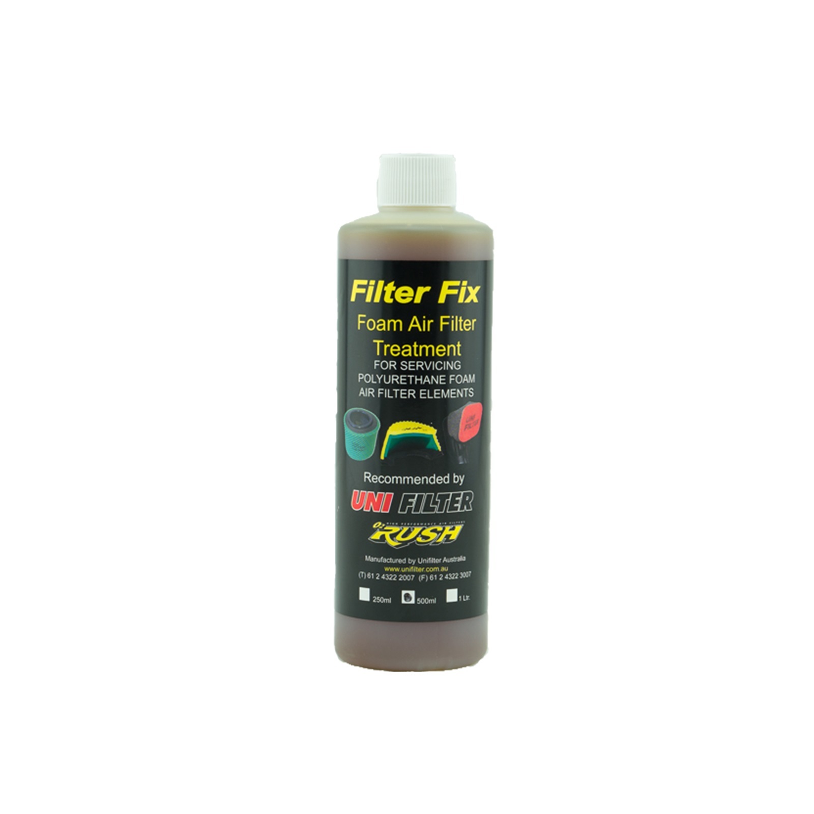 1 X Unifilter Safari Snorkel 4 Inch (100mm) Stainless Steel Pre Cleaner Filter & Oil Combo Pack
