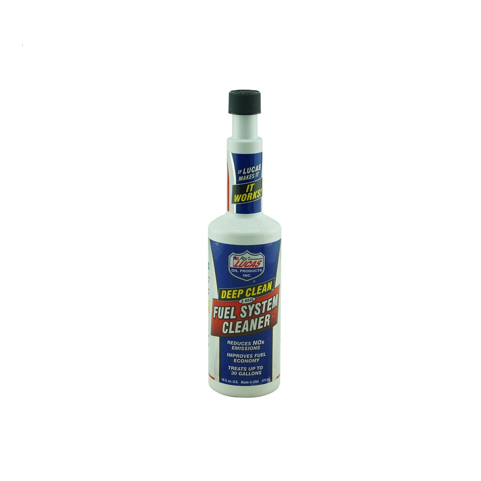 Lucas Deep Clean Fuel System Cleaner Petrol Injector Cleaner 473ml 