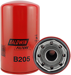 B205 Baldwin Lube Filter - Fits Ag-Chem, Case, Case-International, Champion, Daewoo, Dresser, Fiat-Allis, Gradall, Grove, Hyster, Hyundai