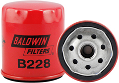 B228 Baldwin Baldwin Lube Filter - Fits Atlas Copco Compressors; Audi, BMW, GM Automotive; Bobcat, Claas, Gehl Equipment, Deutz Engines