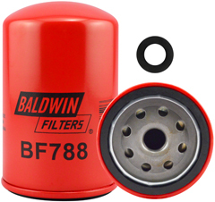 BF788 Baldwin Fuel Filter - Fits Case, Consolidated Diesel, Cummins Engines, Komatsu Equipment