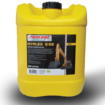 Prolube Hyplex S Series ISO 68 Antiwear Hydraulic Oil 20 Litres