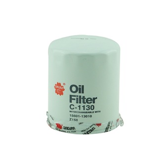 C-1130 Sakura Oil Filter - Fits Holden + More Xref: Z158, P550534, WZ158