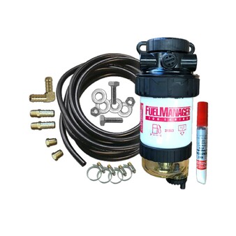 Western Filters Pre-Filter Kit For Mitsubishi Pajero 3.2L 4M41 2010 - On >>NO BRACKET KIT<< Fits With Provent Kit