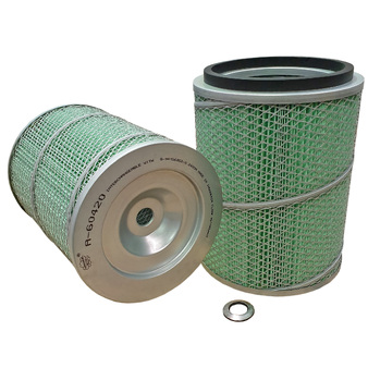 FA-60420 Sakura Air Filter Fits Isuzu, Nissan, Kubota XRef: 46357, WA867, PA2712, P990520, HDA5567