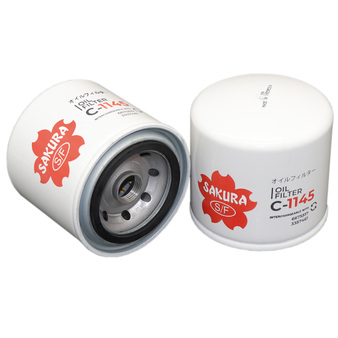 C-1145 Sakura Oil Filter Fits Bobcat Excavator/Loader  Xref: 6675517, P550318, LF3400, B163