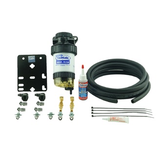 Flashlube Diesel Fuel Water Separator Kit For Nissan Patrol GU 3.0L ZD30 W/O ABS 2007-On FLBKT12, FDF
