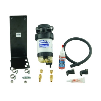 Flashlube Diesel Fuel Water Separator Kit For Mitsubishi Triton MQ, MR 4N15 2.4L 2015-21 FLBKT18, FDF