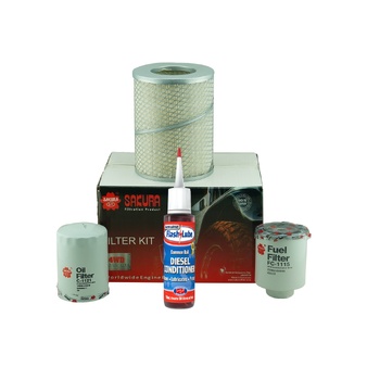 Toyota 4 Runner LN61 2.4L Air, Fuel, Oil Filter Service Kit Sakura K-11020