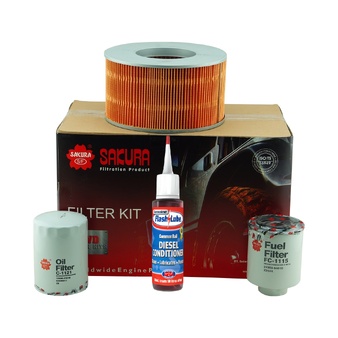 Toyota Hilux LN167R LN167 3.0L 5L Diesel 11/97-12/2004 Filter Service Kit Sakura K-11250