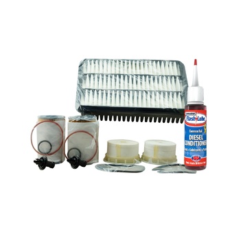 Toyota Landcruiser VDJ200R 4.5L T/TDI 1VD-FTV 1x Air 2x Fuel 2x Oil Filter Service Kit