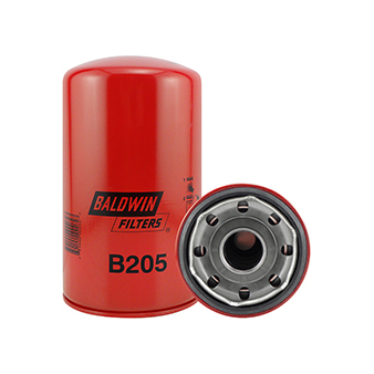 B205 Baldwin Oil Filter - Fits Ag-Chem, Case, Cummins + More  Xref: A77537, 3313281, P551381, LF734