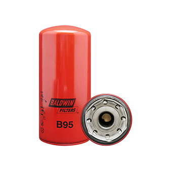 B95 Baldwin Oil Filter - Fits Detroit Diesel, Isuzu, Hitachi, GMC + More Xref 25010495, 23530407, LF3333, P551670