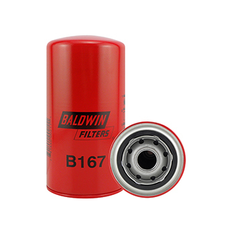 B167 Baldwin Oil Filter - Fits International, Case + More Xref: 427207-C3, P558250, LF690, 51797