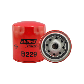 B229 Baldwin Oil Filter - Fits Case Equipment, David Brown, Isuzu Engines, Toyota Automotive, Light-Duty Trucks