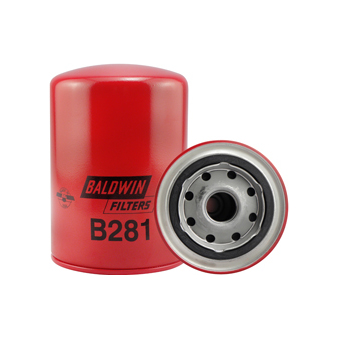 B281 Baldwin Oil Filter - Fits Komatsu, New Holland Equipment + More Xref: 122-0550, LF3315, P550166