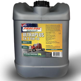 Prolube Ultraplus 15W40 CK-4 High Performance Heavy Duty Diesel Engine Oil 20 Litres