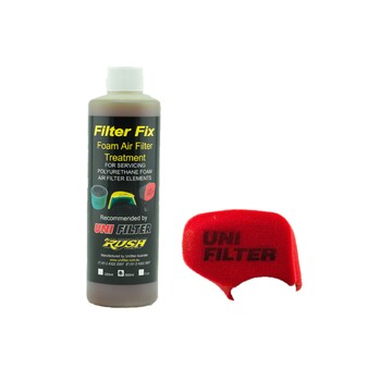 Unifilter TJM (LHS Fit) Ram Head Cover Pre Cleaner Filter & Filter Oil Combo Pack