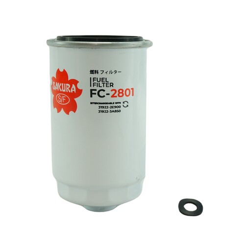 FC-2801 Sakura Fuel Filter - Fits Hyundai, Kia + More Xref: Z707, 31922-4H001, SN25039