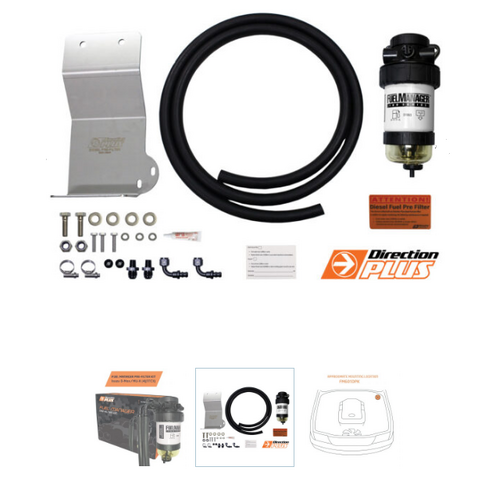 Direction Plus Fuel Manager Pre-Filter Kit For Isuzu D-MAX3.0L 4JJ1TCX 2012 - 2020 FM601DPK