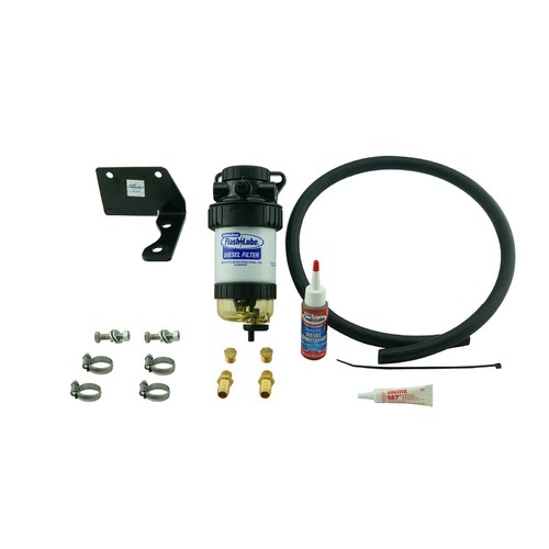 Flashlube Diesel Pre Filter Kit for Toyota Landcruiser VDJ200 V8 Single Battery 2007-2017 FLBKT04, FDF