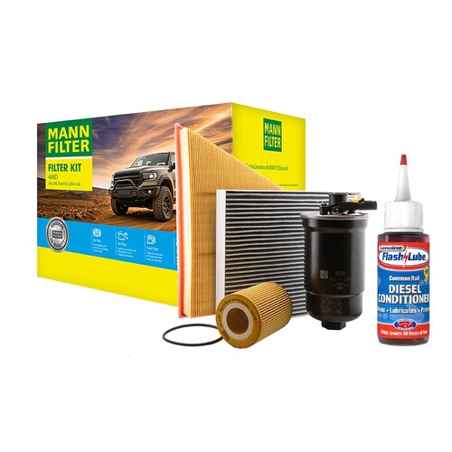 MANN Filter Kit for Ford Ranger 3.0 Turbo (PY) 2022-, SP1038-4 