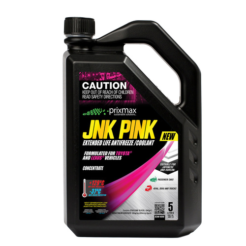 PrixMax JNK Pink Extended Life Antifreeze Antiboil Concentrate For Toyota & Lexus 5L