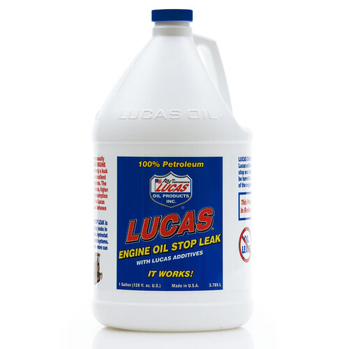 Lucas Engine Oil Stop Leak - Stops Leaks and Smoke 3.785L