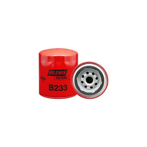 B233 Baldwin Oil Filter - Fits Chrysler, Ford, Toyota, Volkswagen Automotive, Light-Duty Trucks, Vans, Agco, Bobcat
